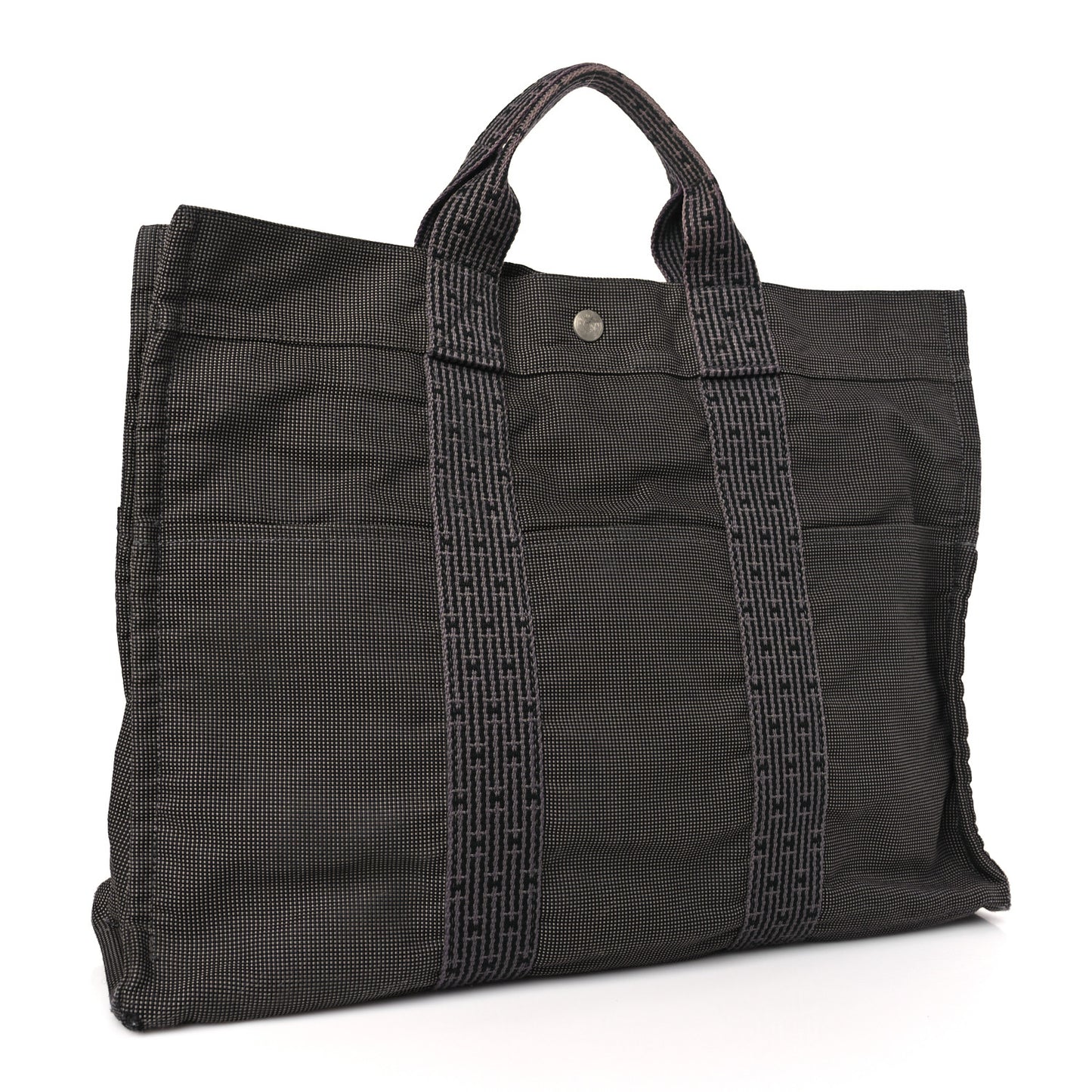 Canvas Herline Tote GM Grey