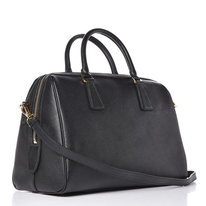 Prada Saffiano Lux Bowler Black 4 of 8