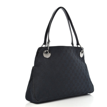 Gucci Monogram Medium Eclipse Shoulder Bag Black 3 of 9