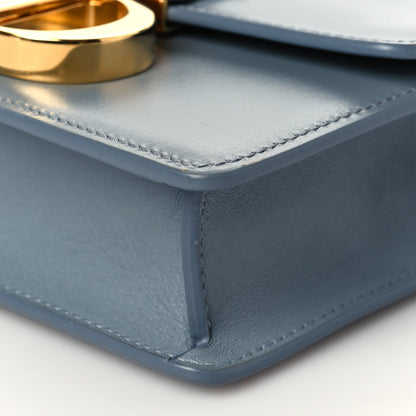 Christian Dior Smooth Calfskin Micro 30 Montaigne Flap Bag Blue Gray 9 of 10