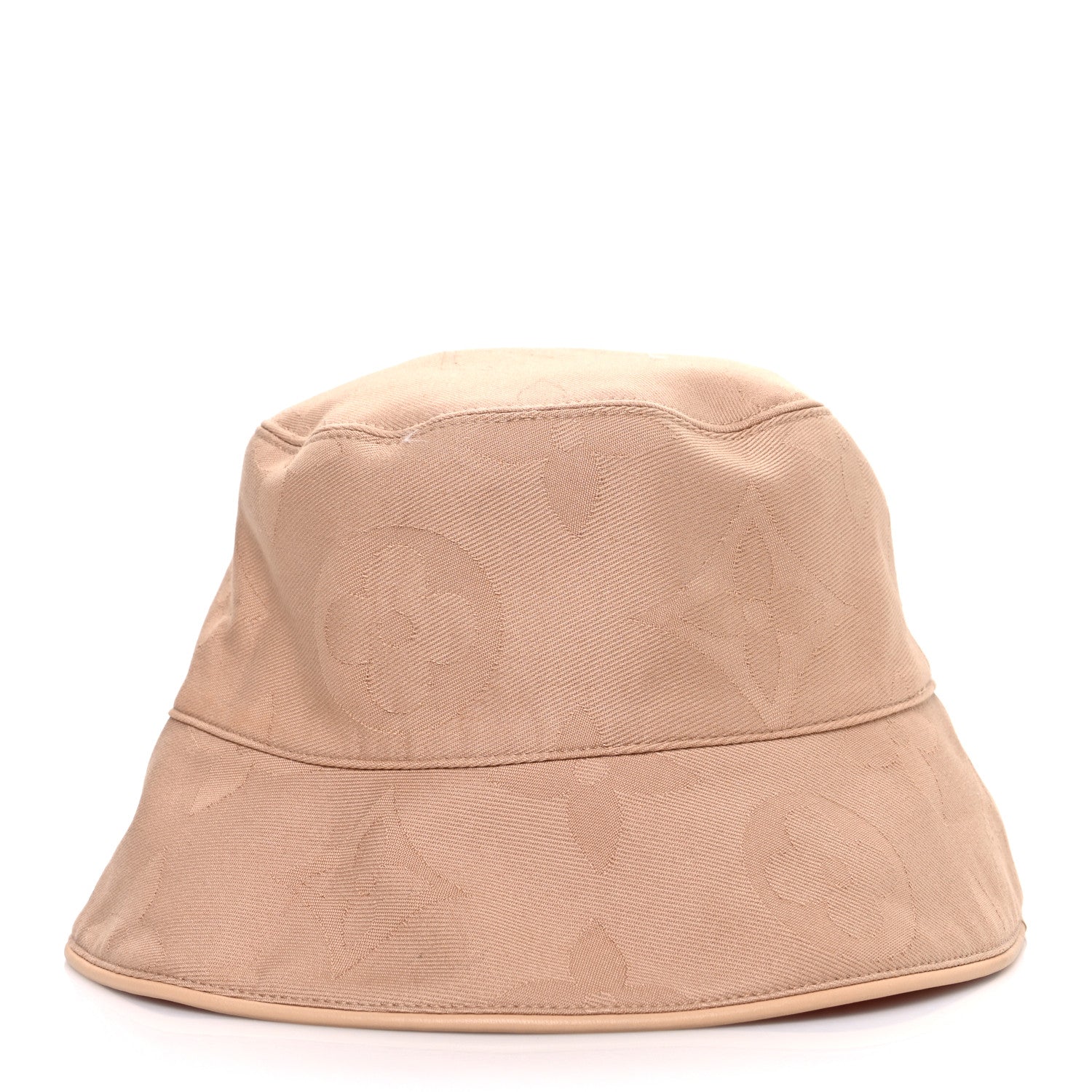 Louis Vuitton Cotton Monogram Flower Tile Reversible Bucket Hat M Beige 10 of 13