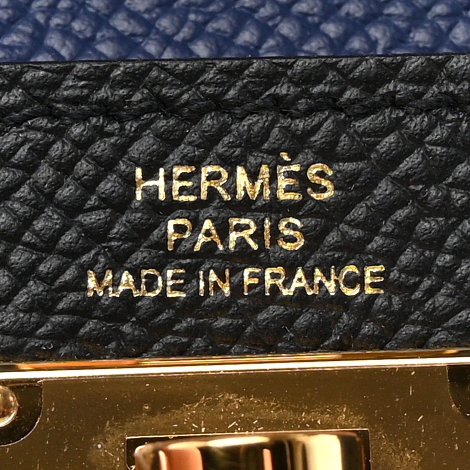 Hermes Epsom Tricolor Kelly Pocket Compact Wallet Black Rouge H Bleu Saphir 6 of 8