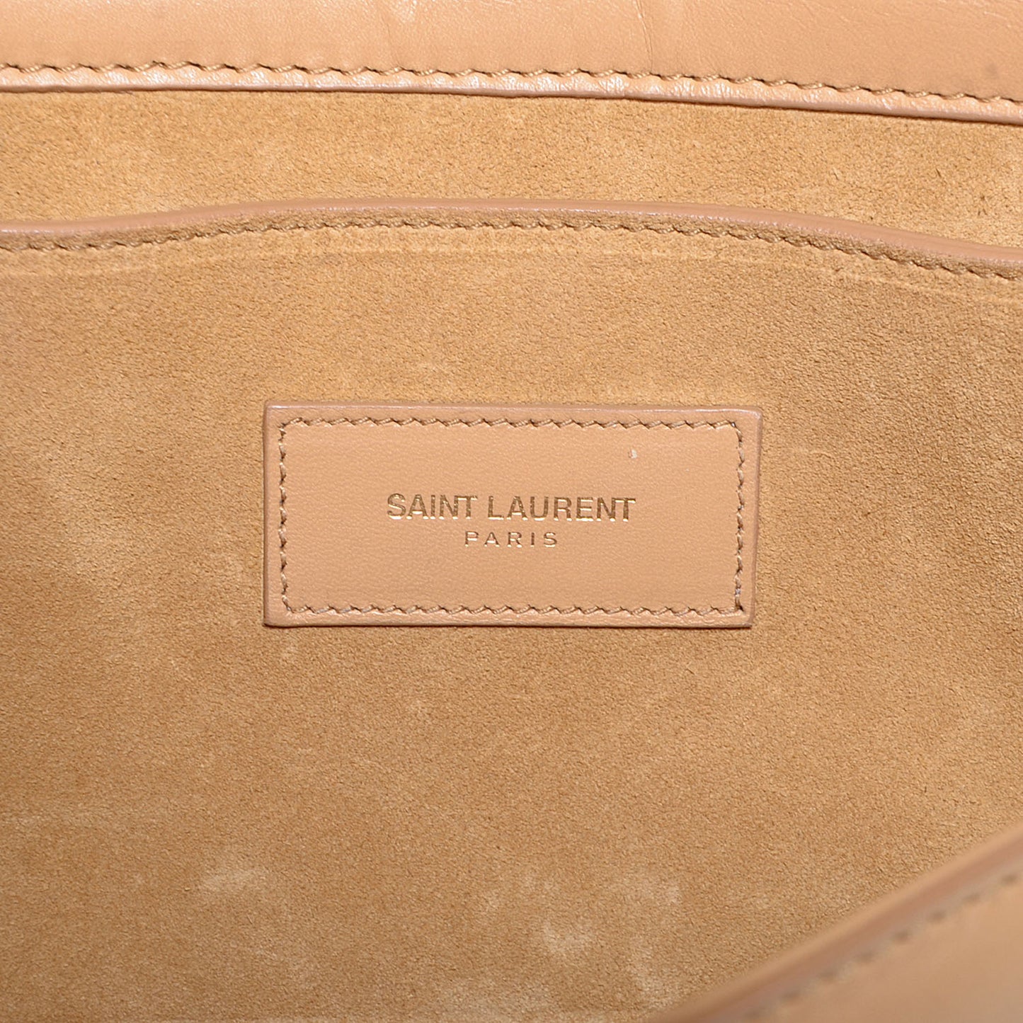 Calfskin Medium Babylone 2 Chain Bag Light Beige