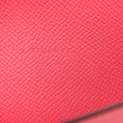Hermes Epsom Constance Long Wallet Rose Azalee 7 of 8