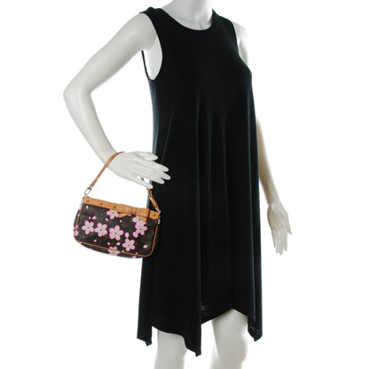 Louis Vuitton Monogram Cherry Blossom Pochette Accessories Brown 2 of 7