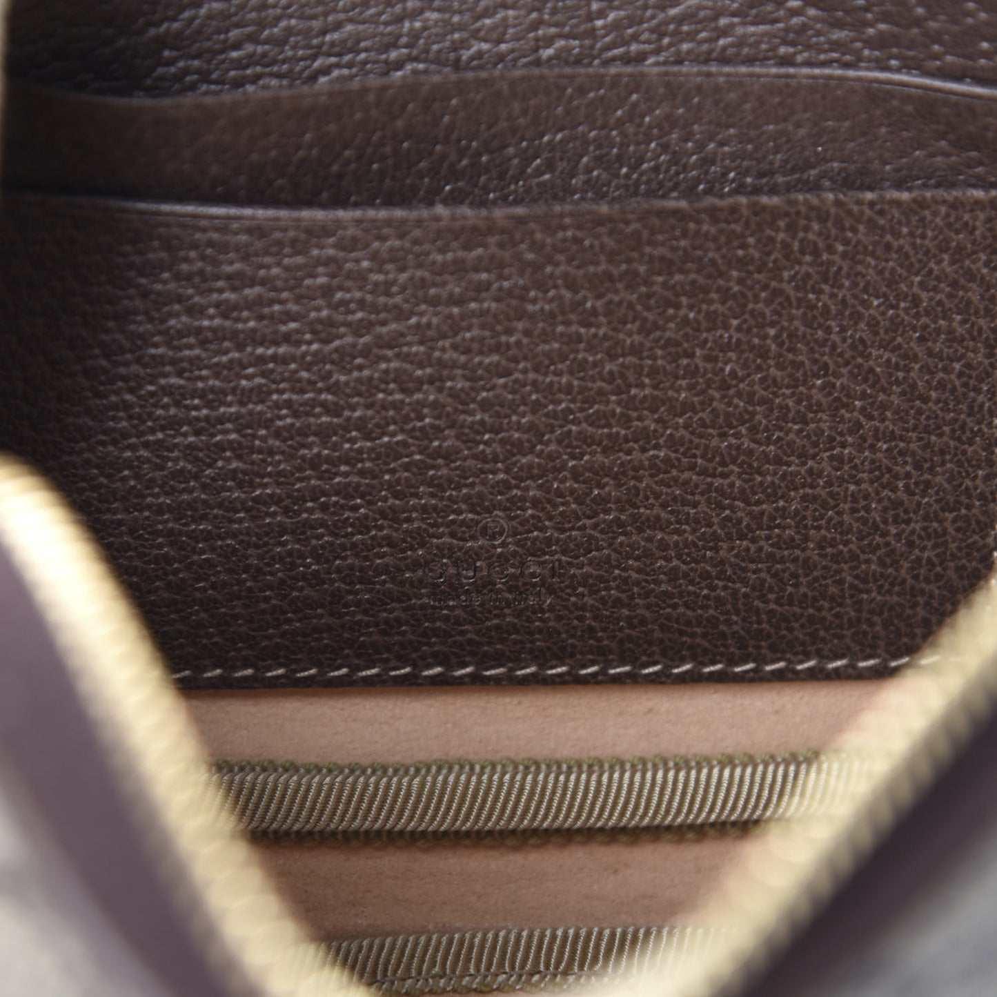 GG Supreme Monogram Ophidia Belted iPhone Case 75 30 Dark Brown