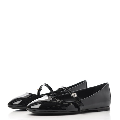 Louis Vuitton Patent Uniformes Ballet Flats 35.5 Black 3 of 13