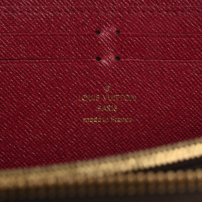 Louis Vuitton Monogram Clemence Wallet Fuchsia 6 of 14