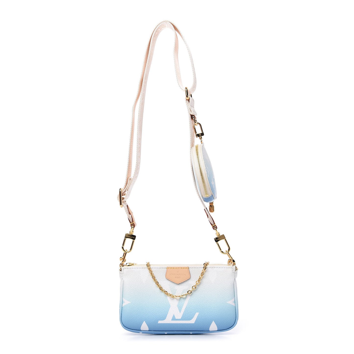 Monogram Giant By The Pool Multi Pochette Accessories Blue