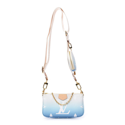 Louis Vuitton Monogram Giant By The Pool Multi Pochette Accessories Blue 1 of 11