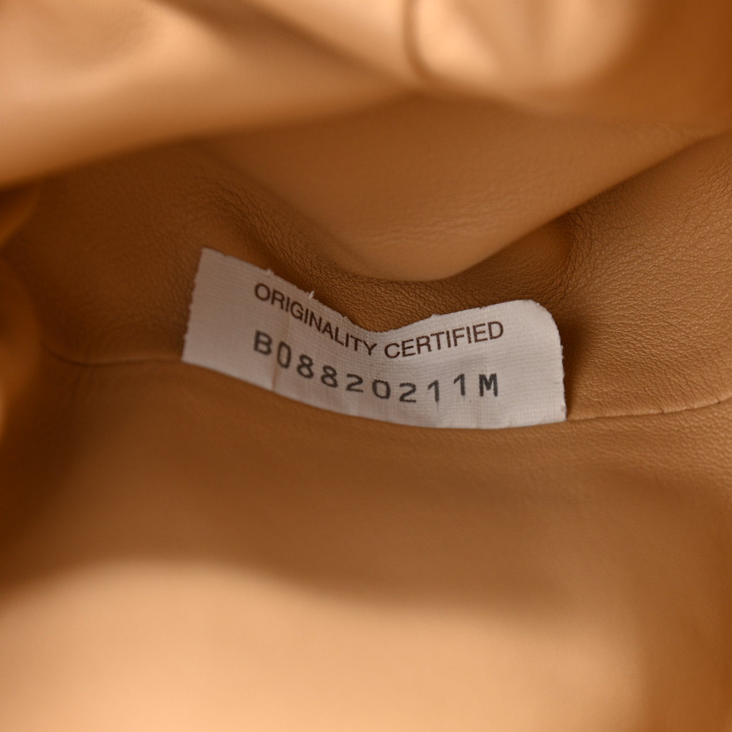 Butter Calfskin The Mini Pouch Almond