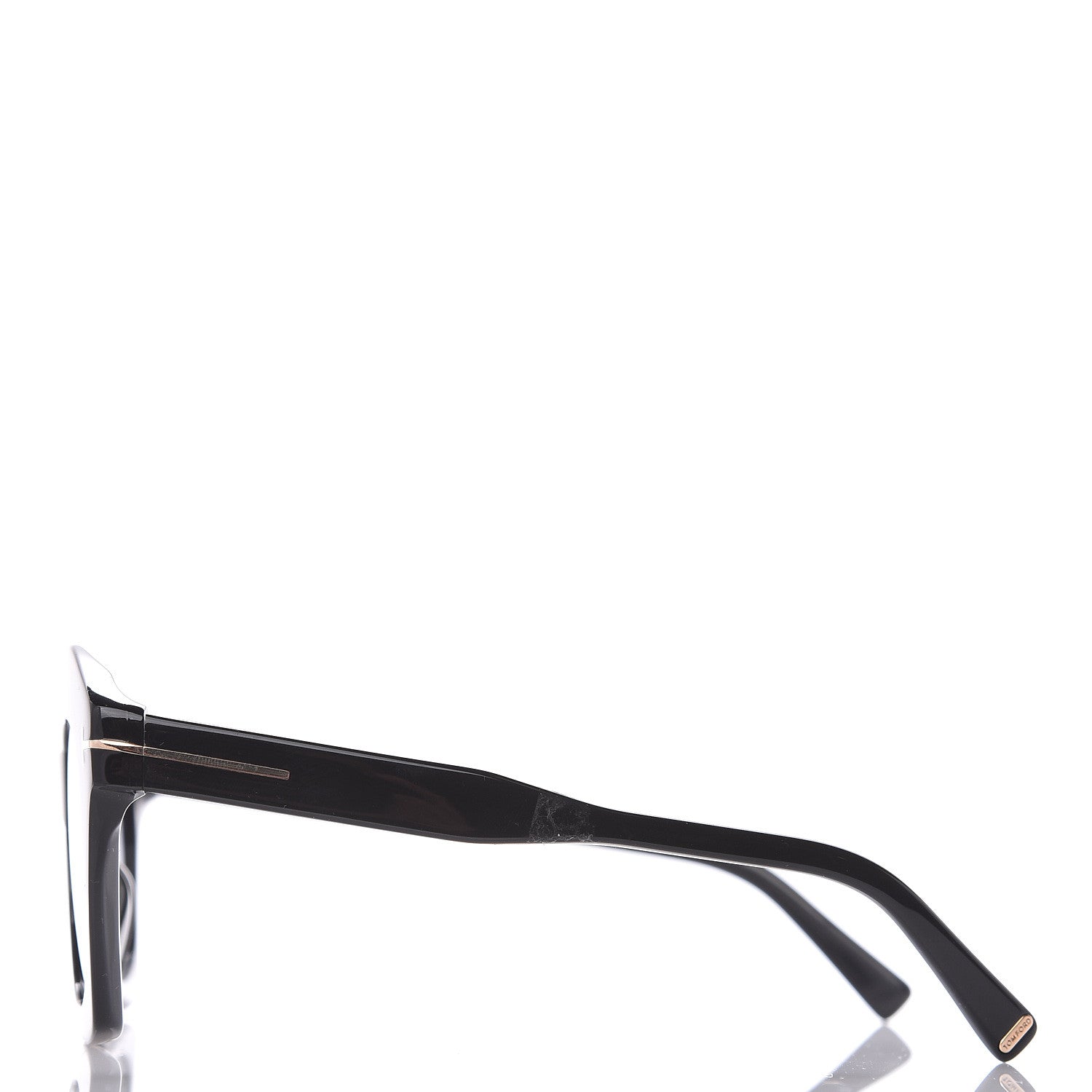 Tom Ford Bardot Sunglasses TF689 Shiny Black 2 of 8
