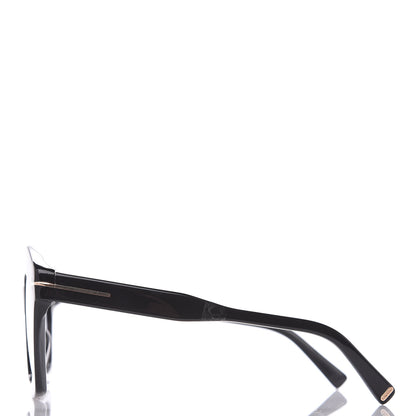 Tom Ford Bardot Sunglasses TF689 Shiny Black 2 of 8