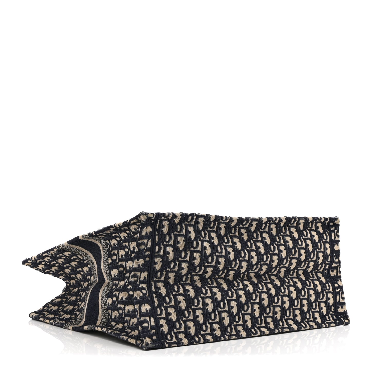 Oblique Large Book Tote Blue Multicolor