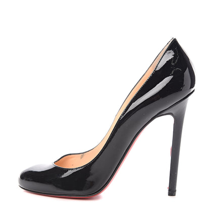 Christian Louboutin Patent Fifi 100 Pumps 35.5 Black 1 of 9