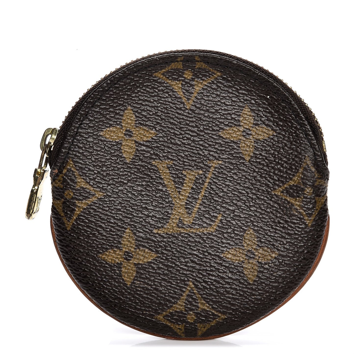Monogram Round Coin Purse
