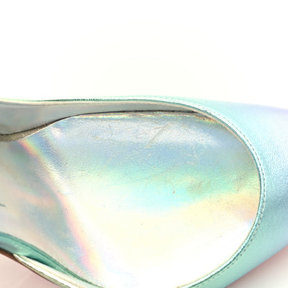 Christian Louboutin Iridescent Nappa Lam Licorne Iriza 100 Pumps 39.5 Multicolor 10 of 11