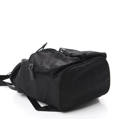 Prada Tessuto Nylon Vela Small Double Buckle Backpack Black 3 of 10