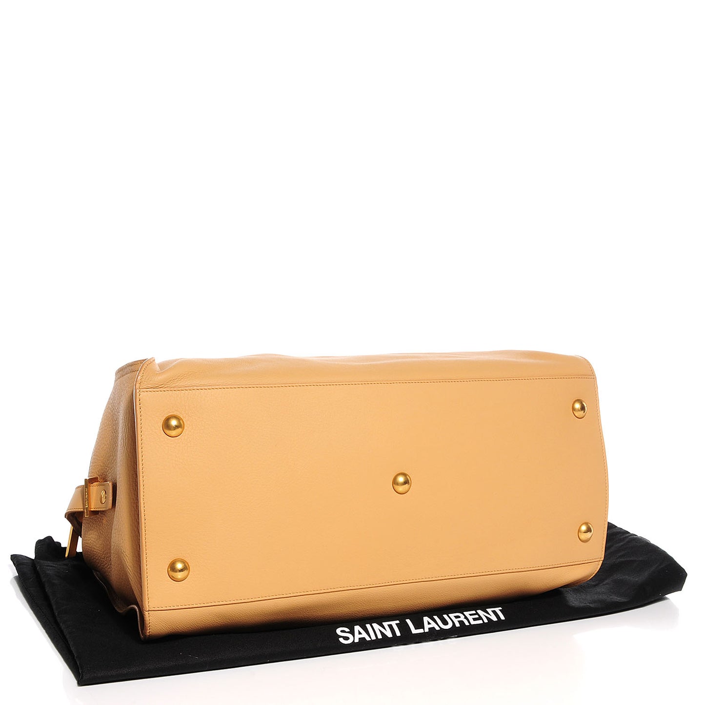 Calfskin Large Classic Y Cabas Light Beige