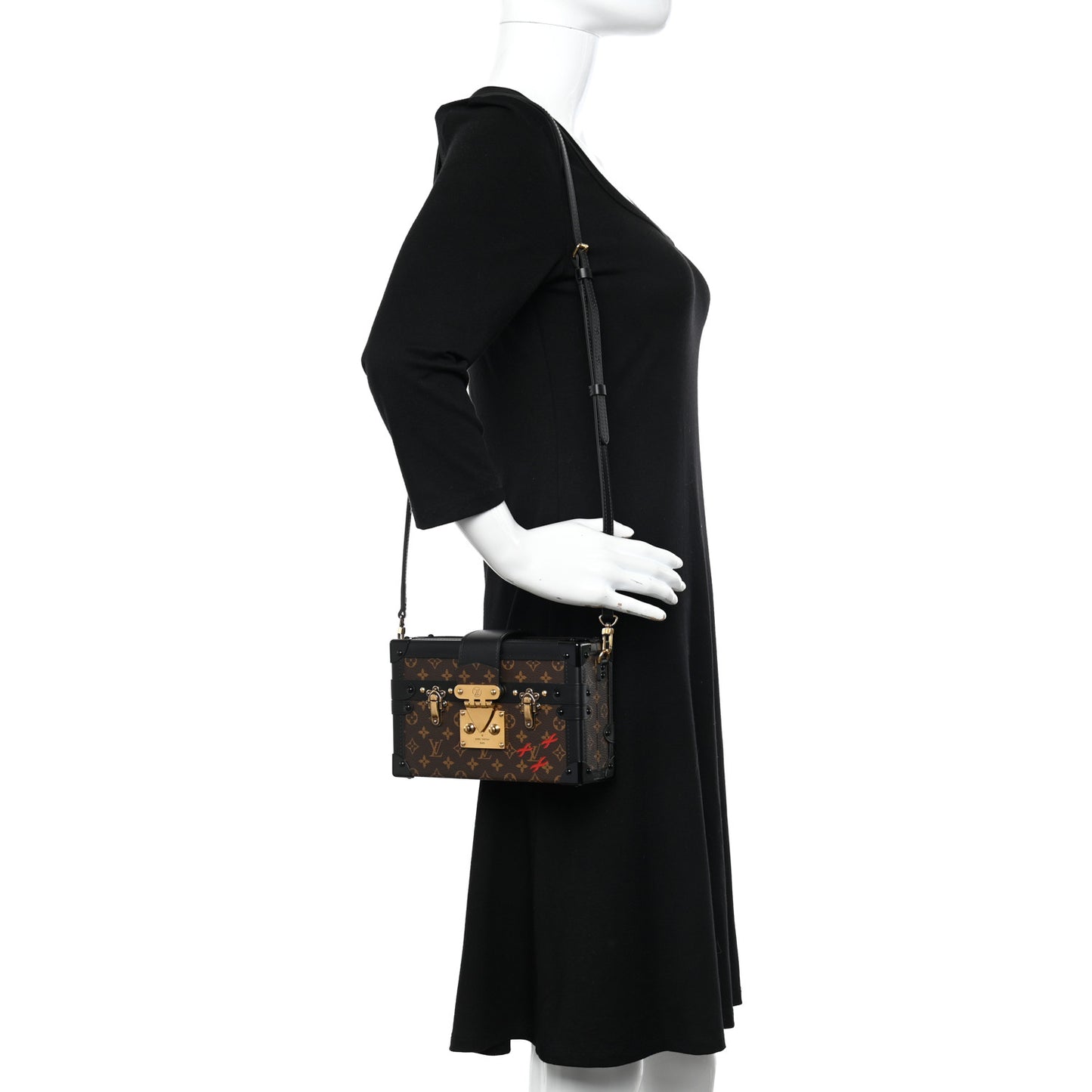 Monogram Petite Malle Black