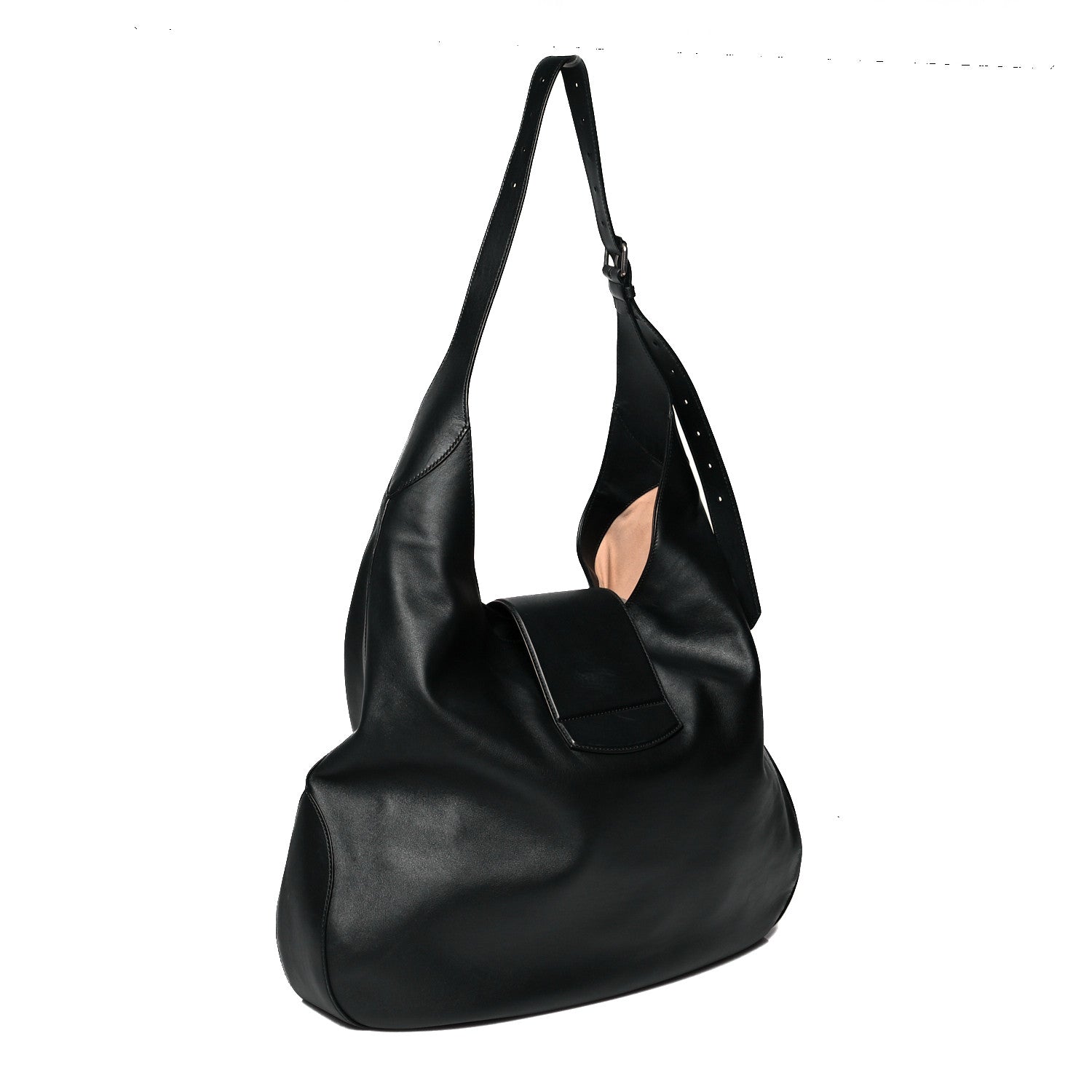 Gucci Calfskin Dog Embroidered Extra Large Dionysus Hobo Black 3 of 14