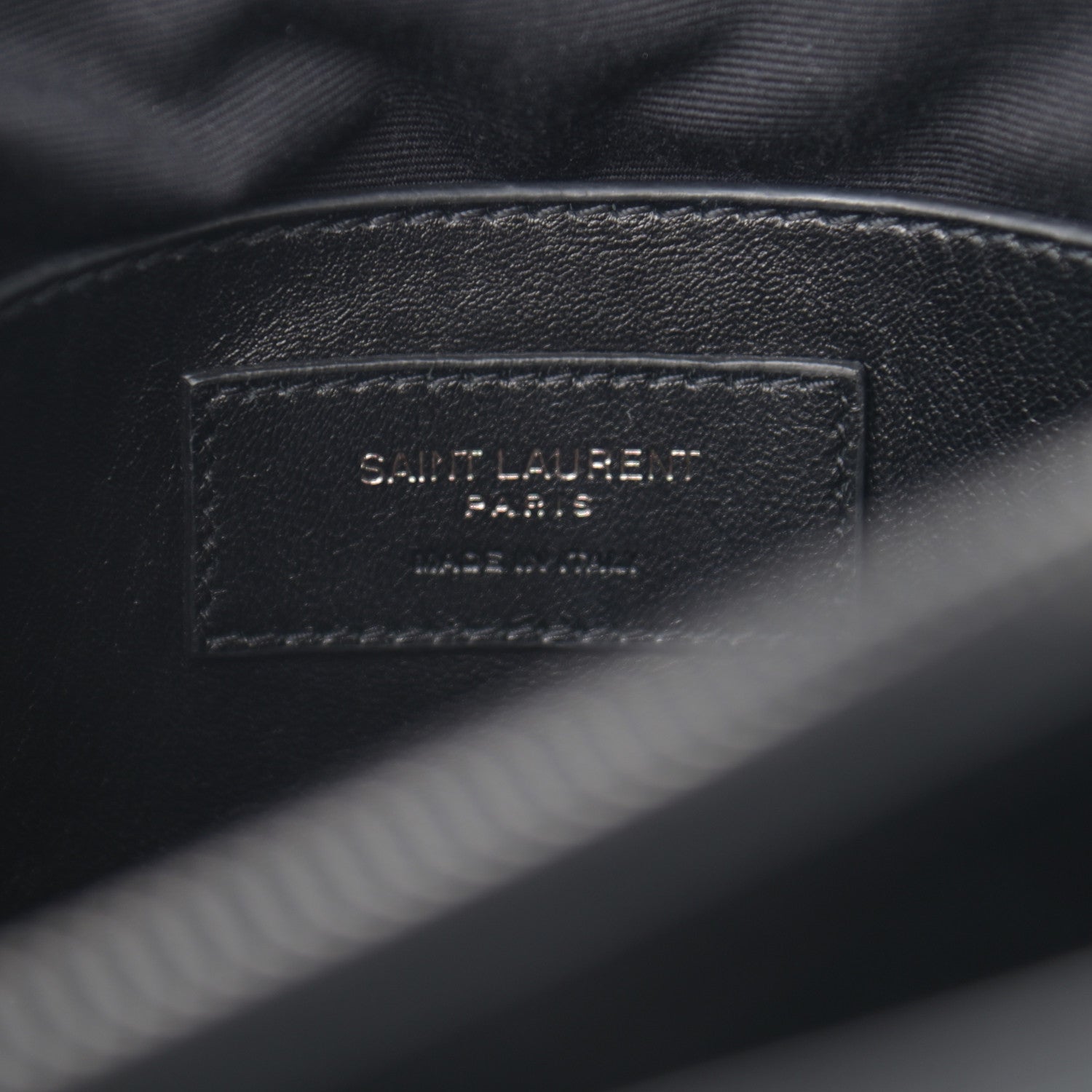 Saint Laurent Sheepskin Matelasse Chevron Monogram Monochrome Large College Satchel Black 5 of 14