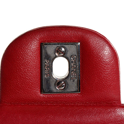 Chanel Lambskin Quilted Medium Double Flap Red 6 of 8