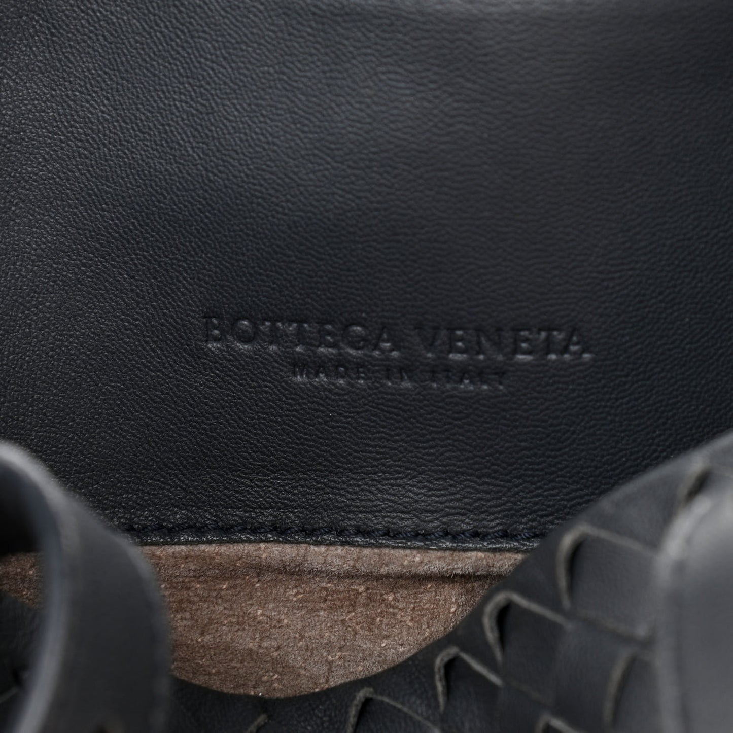 Nappa Intrecciato Medium Roma Tote Grey