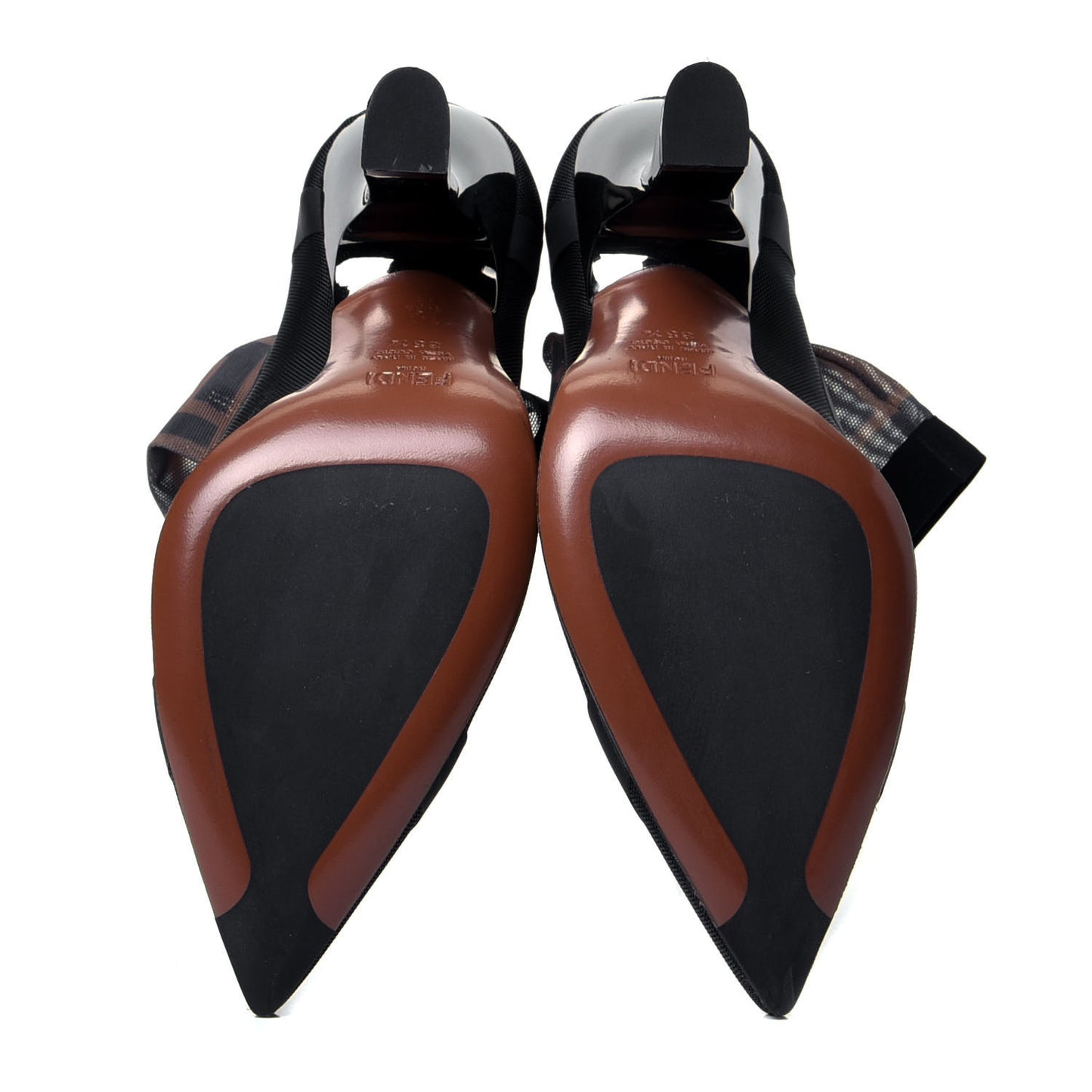 Technical Mesh FF Colibri High Heel Ankle Boots 35.5 Black Tobacco
