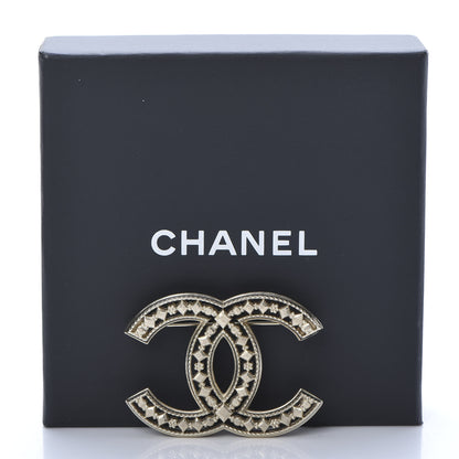 Chanel CC Brooch Gold 5 of 5