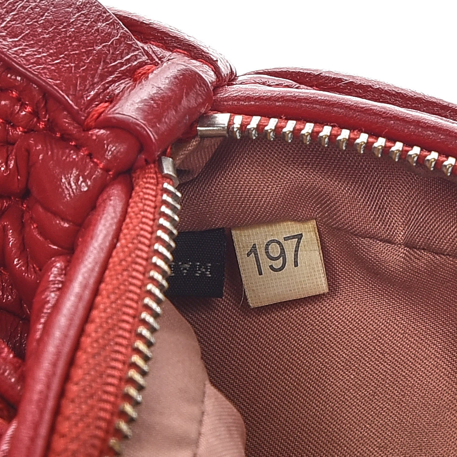 Miu Miu Nappa Matelasse Lux Mini Backpack Rosso 6 of 11