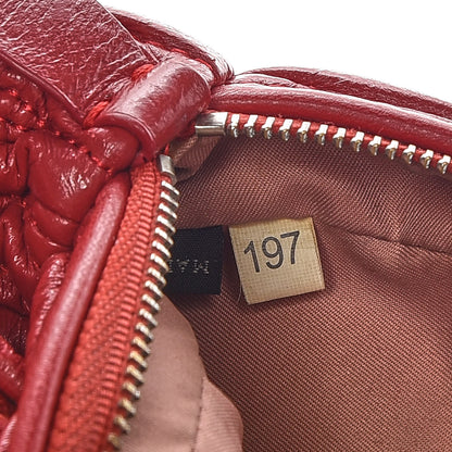 Miu Miu Nappa Matelasse Lux Mini Backpack Rosso 6 of 11