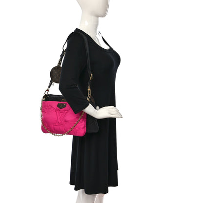 Louis Vuitton Econyl Monogram Pillow Maxi Multi Pochette Accessories Black Fuchsia 2 of 12
