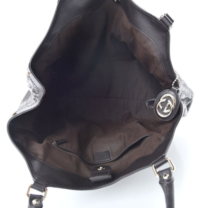 Gucci Guccissima Vitello Tender Large Sukey Tote Testa di Moro 5 of 10