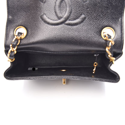 Chanel Caviar Quilted Mini Square Flap Black 5 of 13