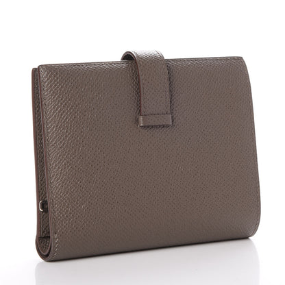 Hermes Epsom Bearn Compact Wallet Etain 3 of 8