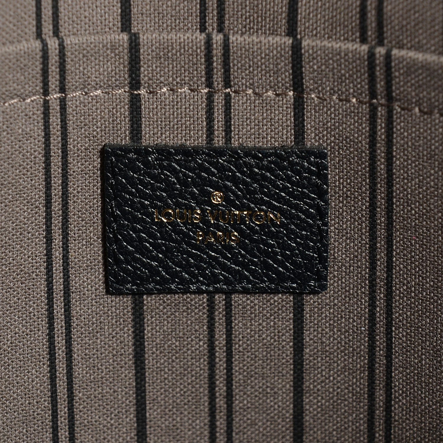 Louis Vuitton Empreinte Montaigne GM Black 7 of 8