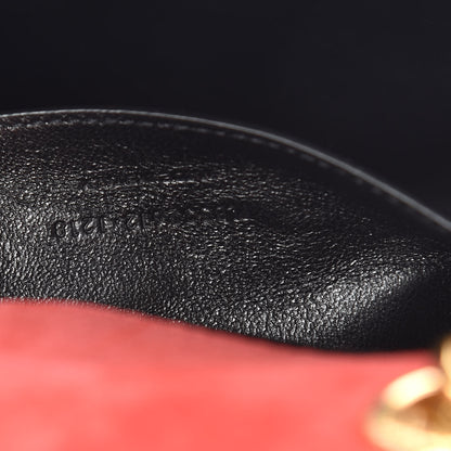Saint Laurent Patent Calfskin Matelasse Monogram Medium Vicky Chain Bag Rouge Eros 9 of 9