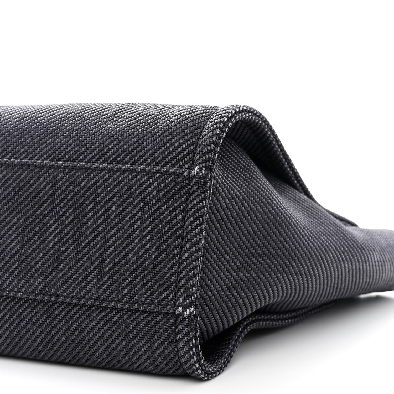 Chanel Mixed Fibers Calfskin Small Deauville Tote Black 10 of 11