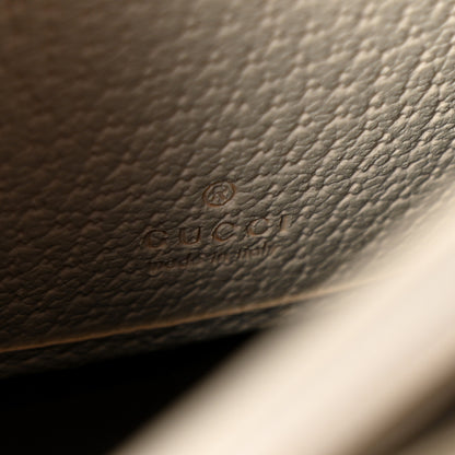 Gucci GG Supreme Monogram Flora Web Ophidia Continental Wallet White 6 of 10