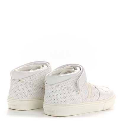 Louis Vuitton Calfskin Perforated Mens Acapulco Sneakers 8 White 5 of 9