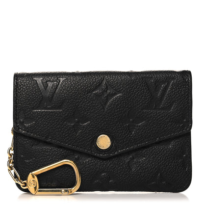 Louis Vuitton Empreinte Key Pouch Black 1 of 6