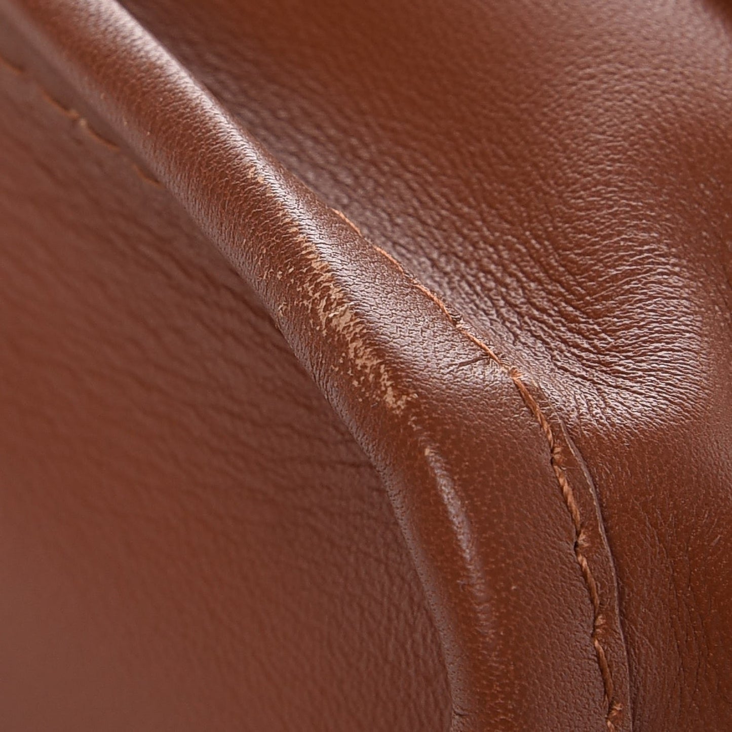 Agneau XS Bazar Shopper Tote Marron Fauve
