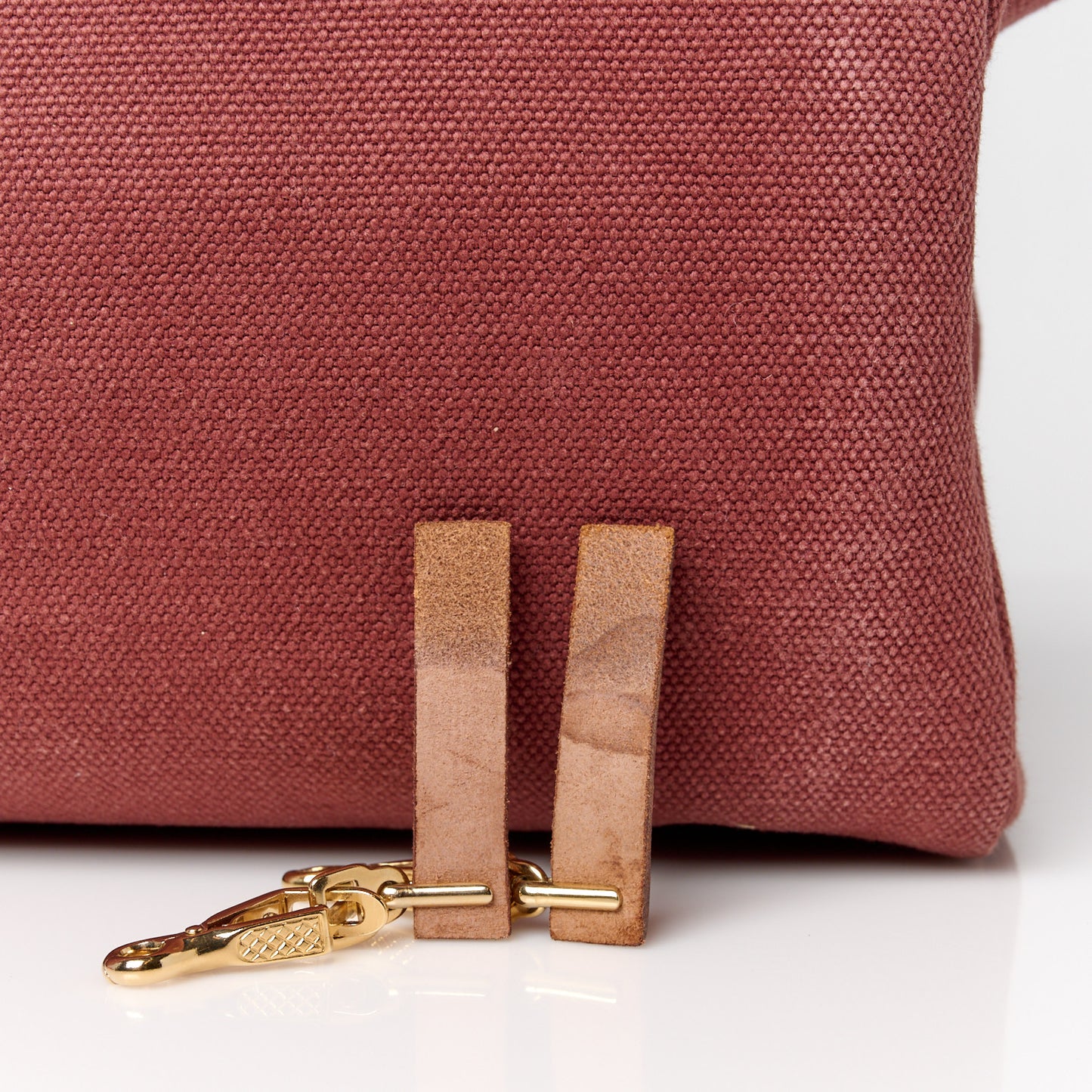 Toile Calfskin Herbag 39 GM Rouge H