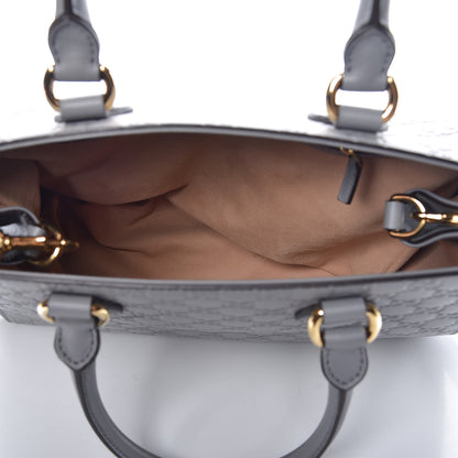 Gucci Soft Guccissima Top Handle Bag Storm Grey 5 of 8
