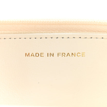 Chanel Caviar Quilted Enamel Coco Casino Wallet On Chain WOC White 7 of 11