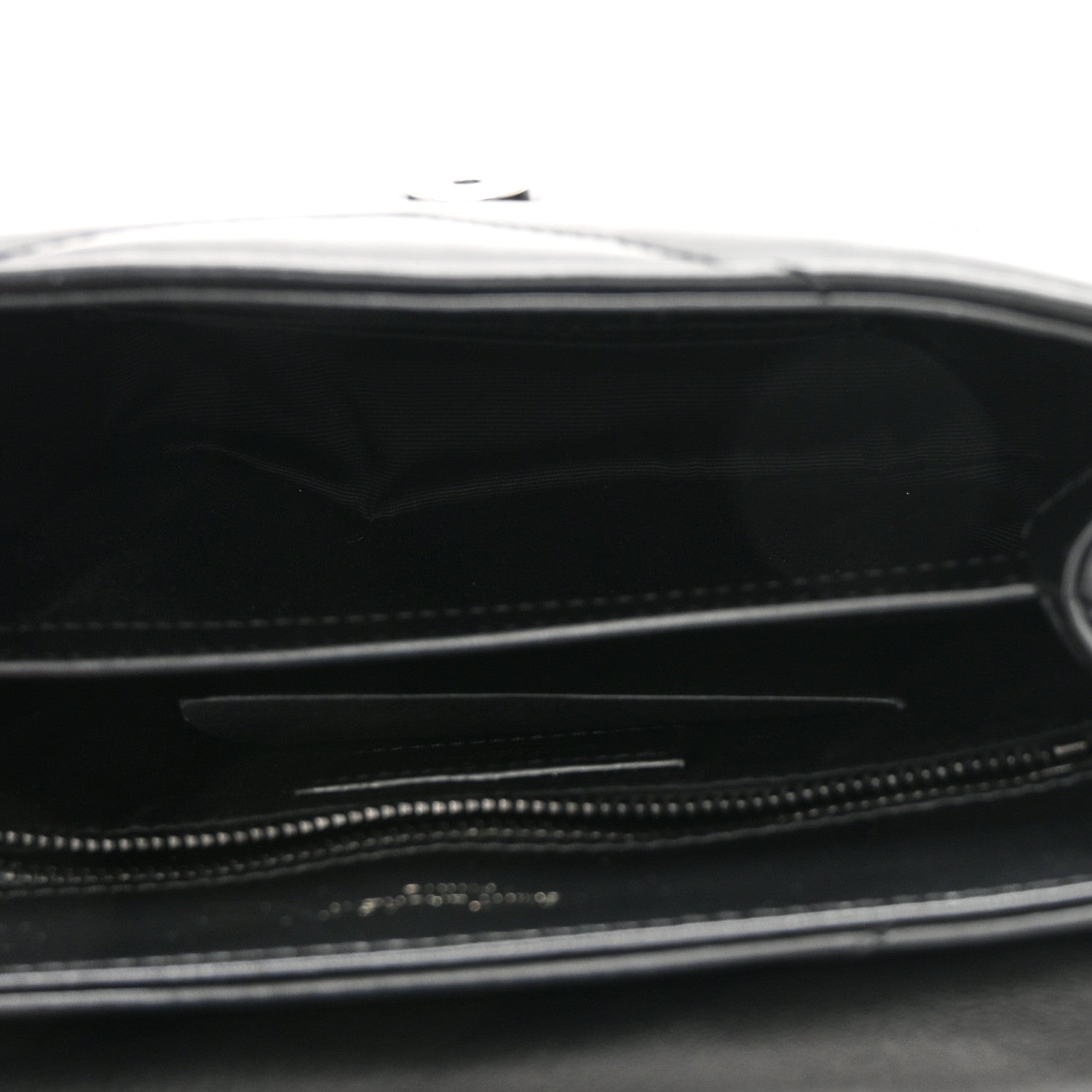 Saint Laurent Calfskin Y Quilted Monogram Monochrome Toy Loulou Crossbody Bag Black 5 of 12
