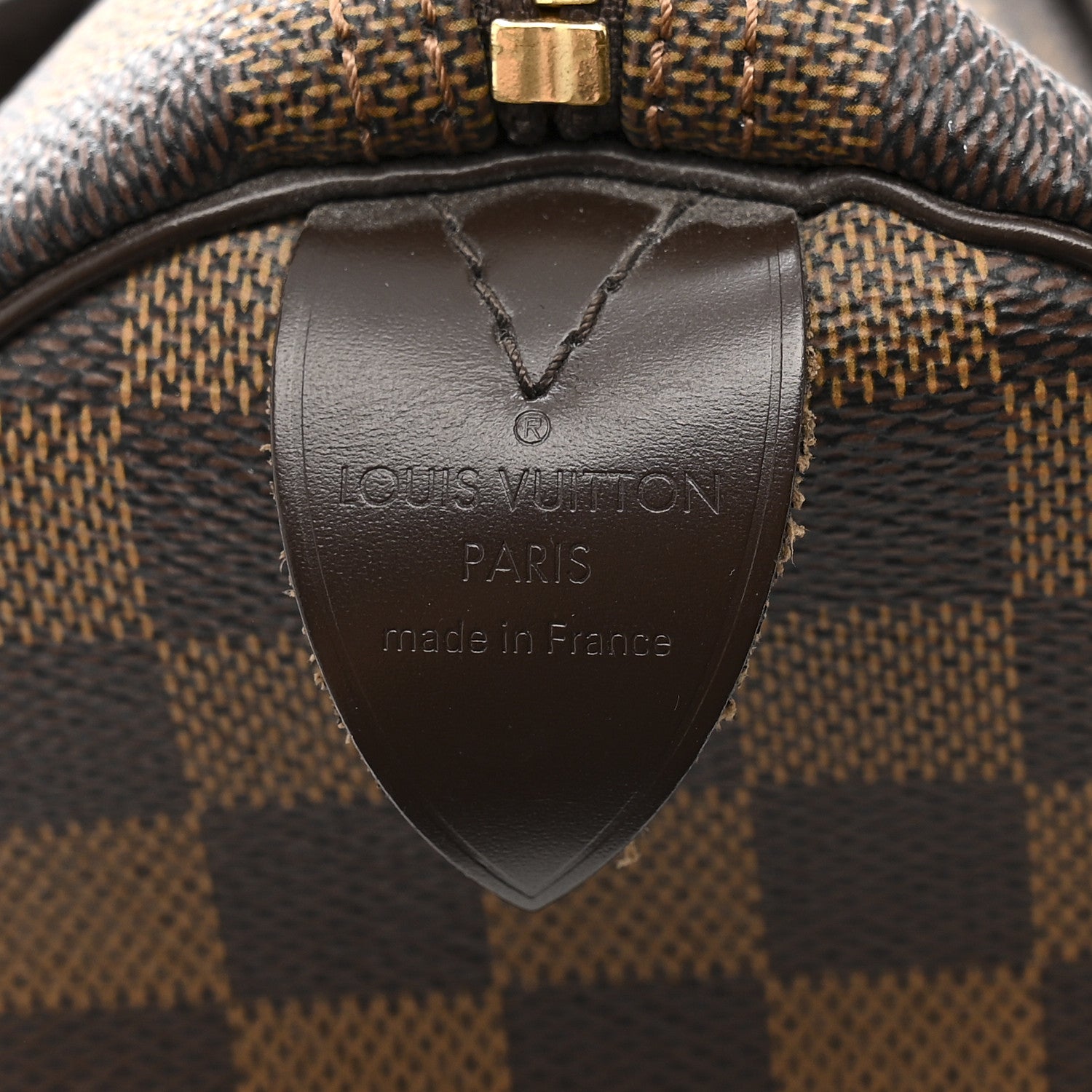Louis Vuitton Damier Ebene Speedy 30 6 of 10