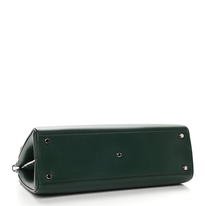 Gucci Smooth Calfskin Medium Zumi Top Handle Bag Vintage Green 3 of 9