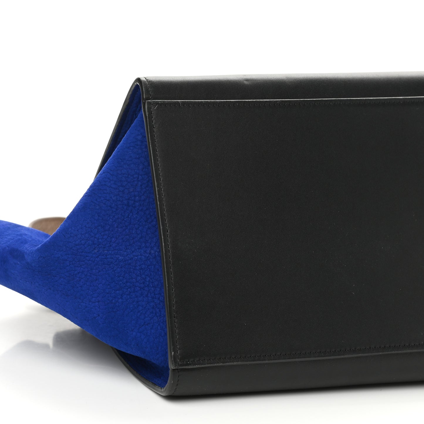 Bullhide Calfskin Nubuck Medium Tri-Color Trapeze Coffee